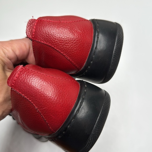 Dansko Women’s Red Pebbled Leather Lace Up Oxford Shoes Morocco S-311 Sz 38 EU - Picture 4 of 10